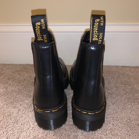 Black Doc Marten Boots - Picture 7 of 8
